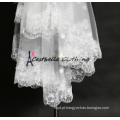 Bridal Wedding Veil Acessórios de casamento Vintage Lace 3 camadas Veil